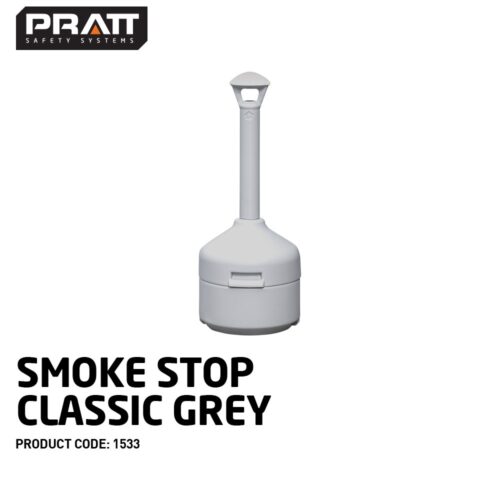 Cigarette Butt Disposal Grey 15 litre