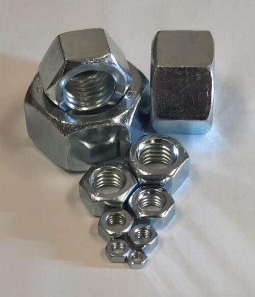 Nut Hex CL8 Zinc 24mm-3.00