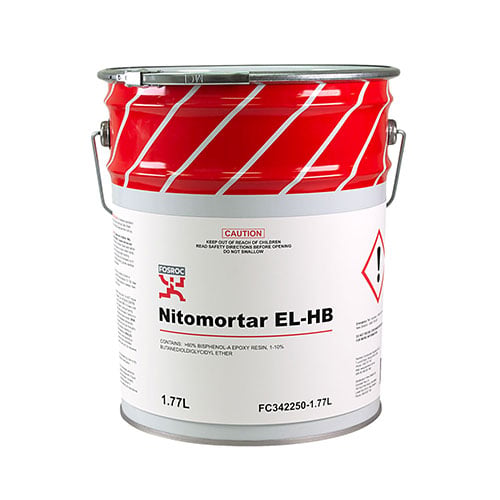 Nitomortar EL-HB Base 1.77 litre Fosroc