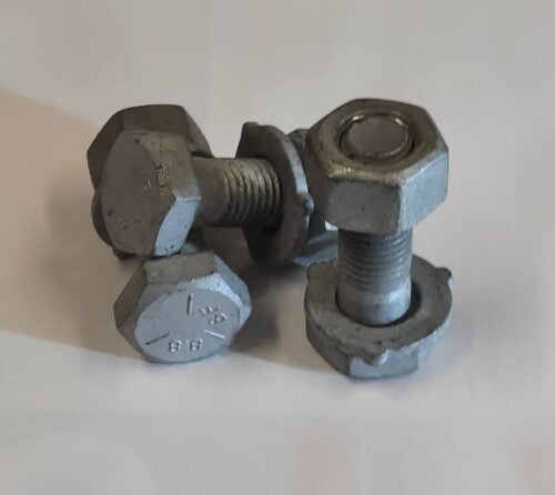 Bolt Structural Assembly CL8.8 Galv AS1252-1983 16mm x 55
