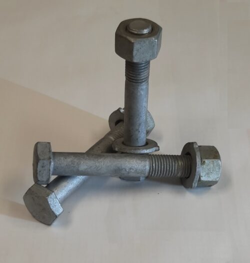 Bolt Structural Assembly CL8.8 Galv AS1252-1983 16mm x 400