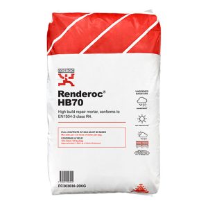 Repair Mortar Renderoc HB70 20kg Fosroc