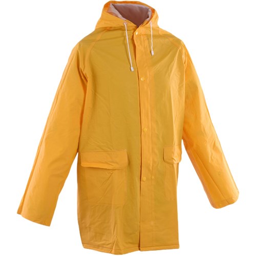 Rain Jacket 3/4 Length Yellow 2XL