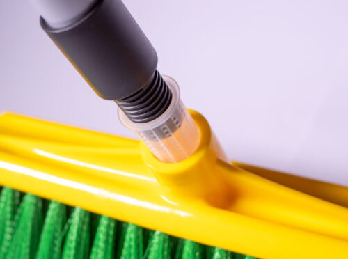 Broom with Metal Handle Soft Bristle 600mm