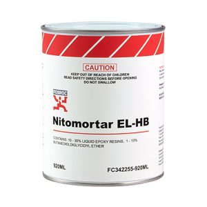 Nitomortar EL-HB Hardener 920ml Fosroc