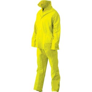 Rain Suit Hi Vis Yellow L