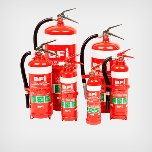Fire Extinguisher ABE Powder 2.5kg with Bracket