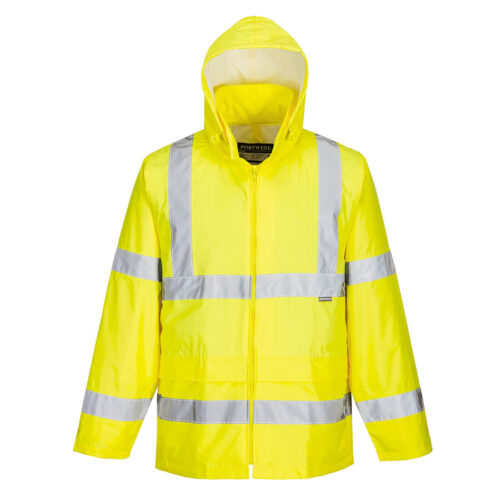 Rain Jacket H440 - Yellow Hi-Vis Medium
