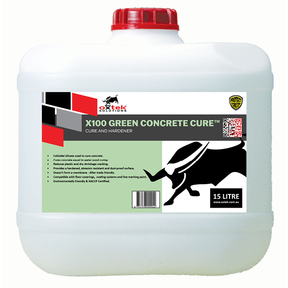 X100 Green Cure Curing Compound 1000 litre Oxtek