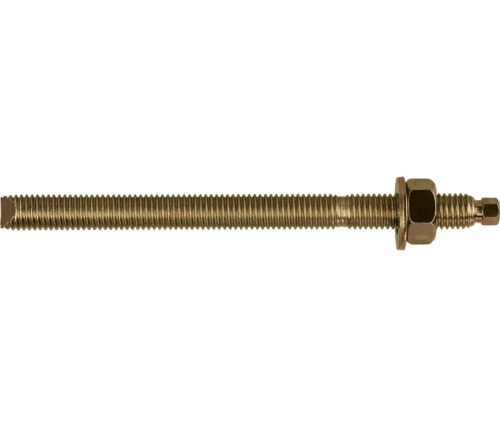 Chemical Anchor Stud Chisel Pt Zinc 10mm x 130