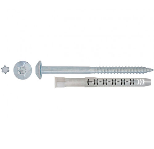 Frame Fixing Pan Hd Anti Intrusion SS316 10mm x 85