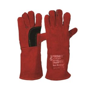 Glove Welders Kevlar Red