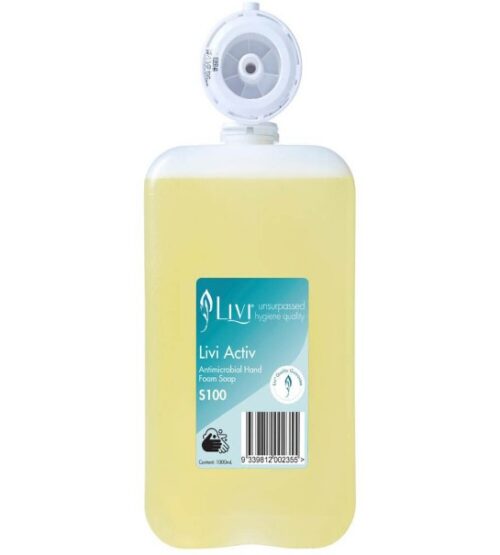 Hand Foam Soap Livi 1 Litre Antimicrobial