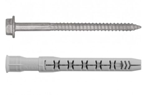 Frame Fixing  Hex Hd Screw Galv 10mm x 135
