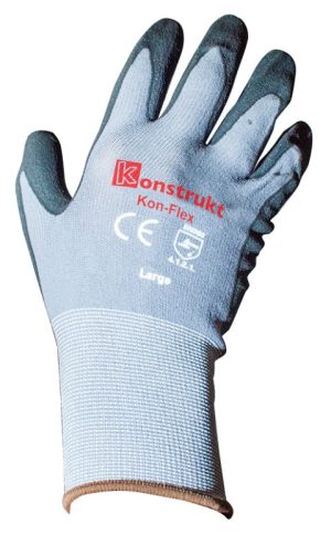 Gloves Synthetic PVC Large