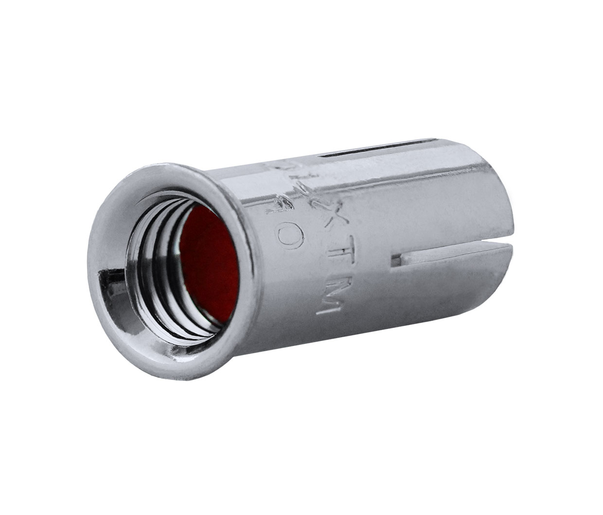 Drop In Lipped Anchor Zinc 10mm x 40