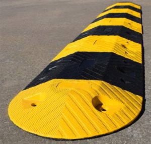 Speed Bump Flat Top Black 250mm x 350 x 50