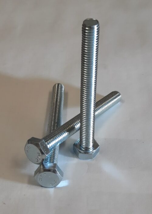 Set Screw Hex CL8.8 Zinc 10mm-1.50 x 25