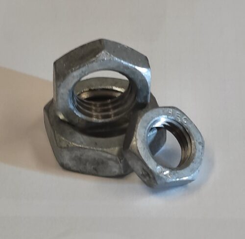 Nut Lock (Half) CL8 Galv 12mm