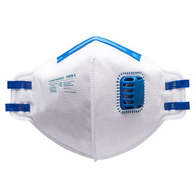 Respirator P2 with Valve Folded (Pkt 20)