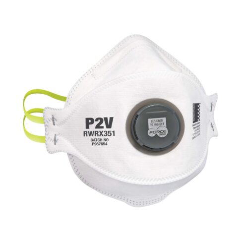 P2V Flat Fold Valved Respirator (Pkt 10) Force 360